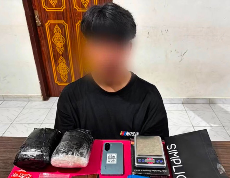 Lagi 2,2 Kg Sabu Dari Pekanbaru Gagal Dibawa Kurir Narkoba Lewat Bandara SSK II