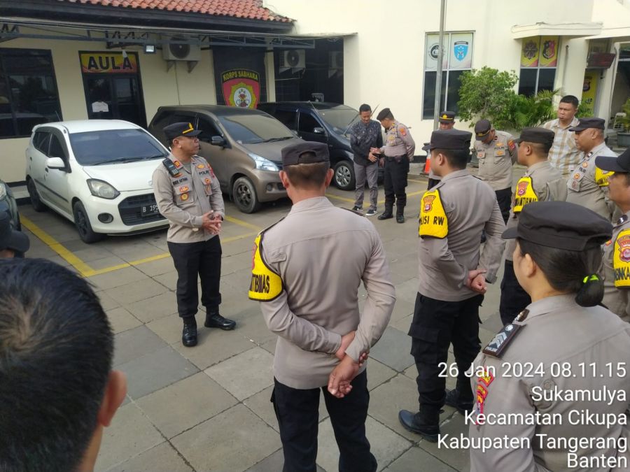 Langkah Tepat, Apel Pagi yang Efektif Dibawah Pimpinan AKP Imade Arthana
