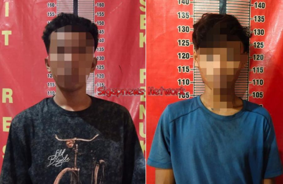 Maling Meteran Air, Dua Pria ini Diringkus Unit Reskrim Polsek Penukal Abab