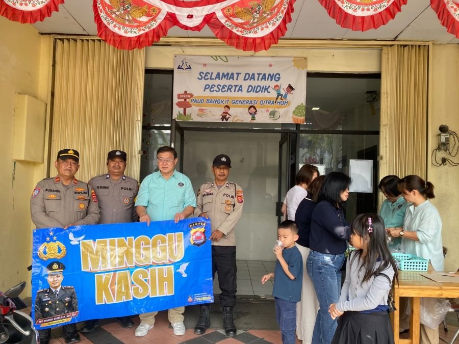 Minggu Kasih, Polsek Cikupa Pastikan Ibadah Umat Kristiani Berlangsung Aman dan Kondusif