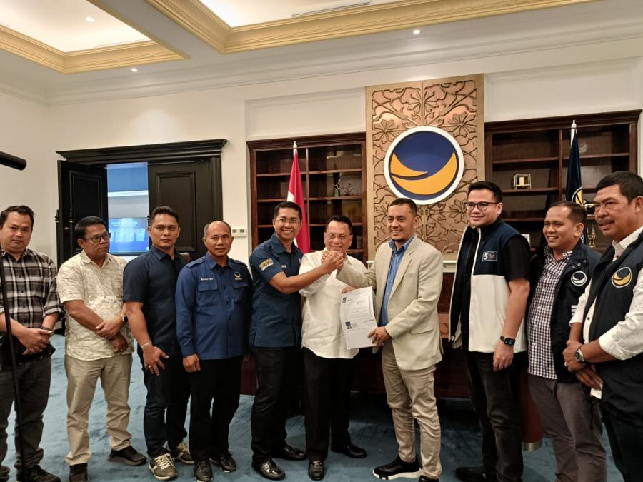 NasDem Usung Bistamam dan Jhony Charles Bertarung di Pilkada Rohil 2024