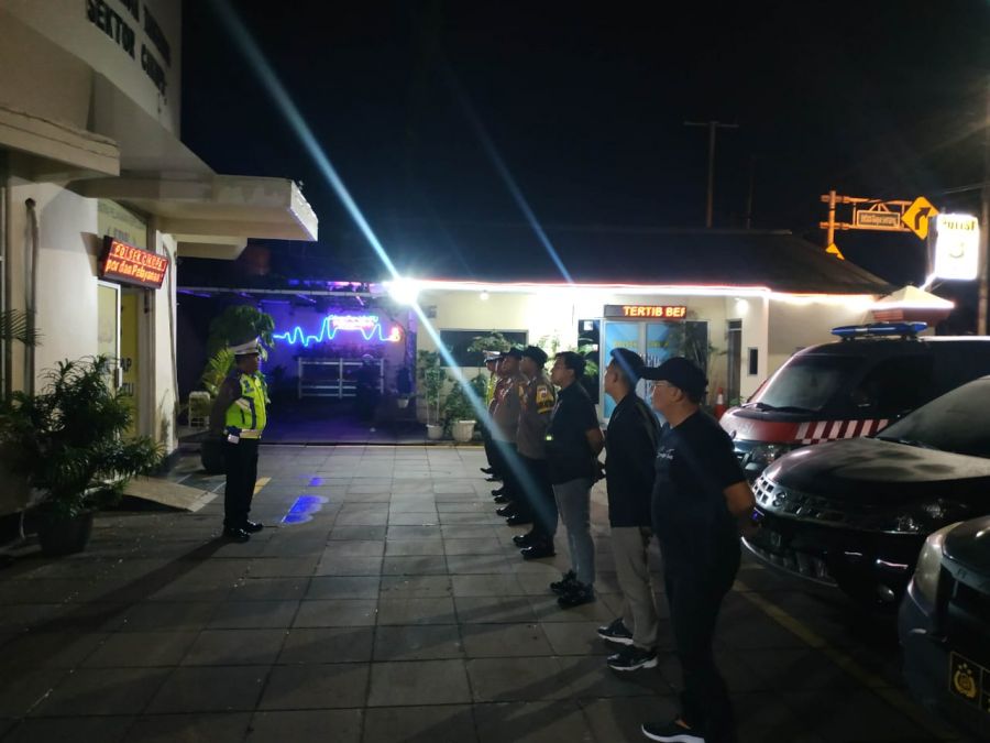 Operasi Cipta Kondisi , Polsek Cikupa Mantapkan Keamanan Malam Sabtu untuk Cegah Tindak Kriminal