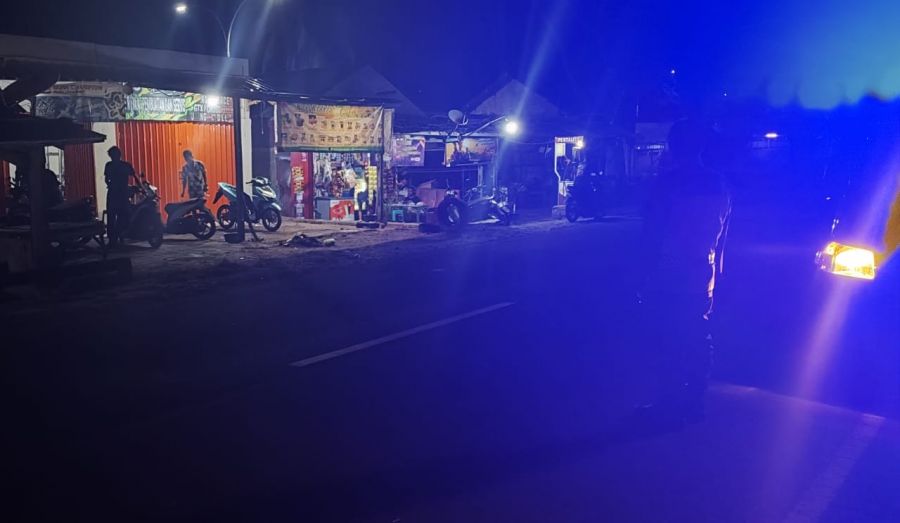 Patroli Blue Light Polsek Anyar Tingkatkan Keamanan di Wilayah Binaan