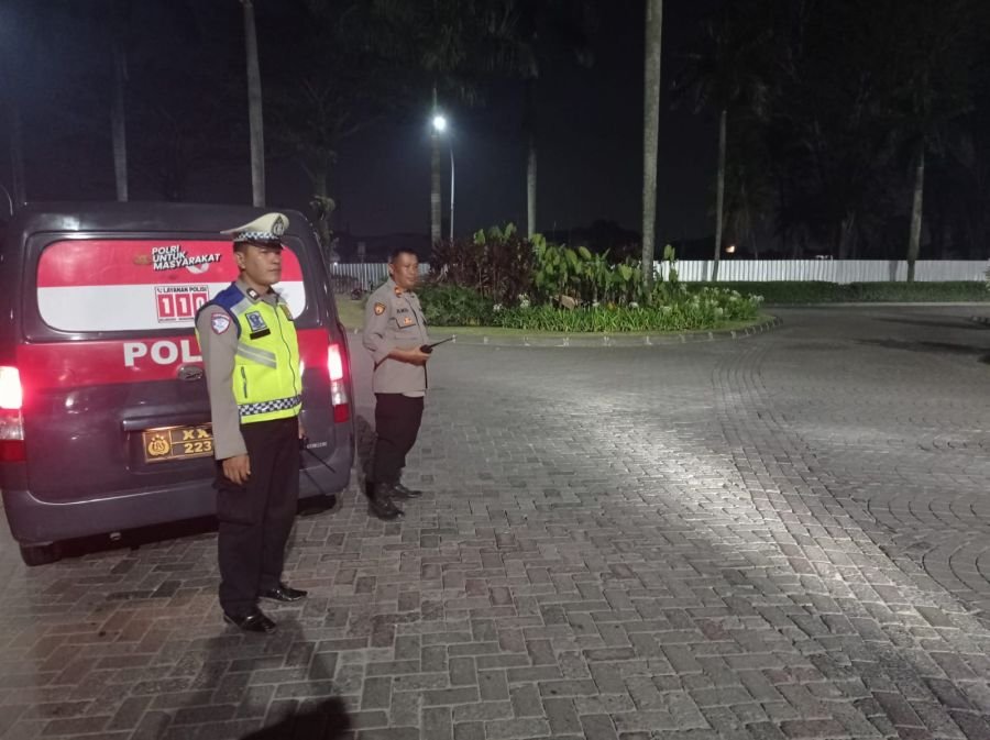 Patroli Cegah Balap Liar, Kanit Samapta Polsek Cikupa Sisir Kawasan Citra Raya hingga Perbatasan