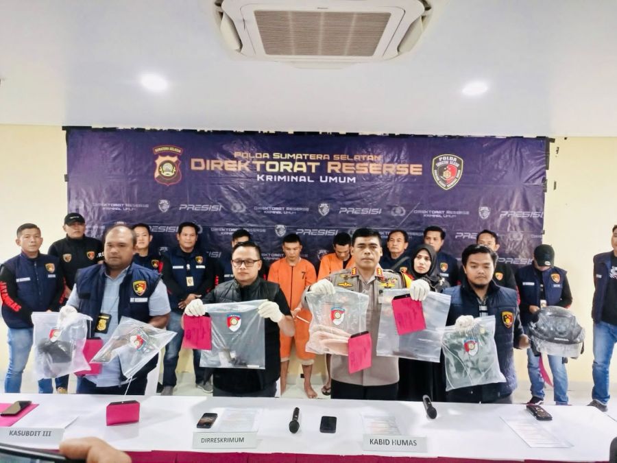 Pelaku Curas yang Tewaskan Korban Mahasiswi Dibekuk Dirkrim Polda Sumsel Setelah Buron 4 Hari