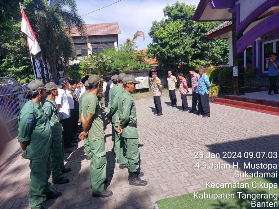 Persiapan Optimal untuk Pam TPS Pemilu 2024 Desa Sukadamai Tangerang