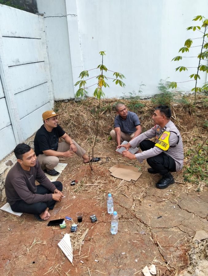 Personel Lantas Polsek Cikupa Laksanakan PECAK, Atur Arus Lalu Lintas Pagi Hari