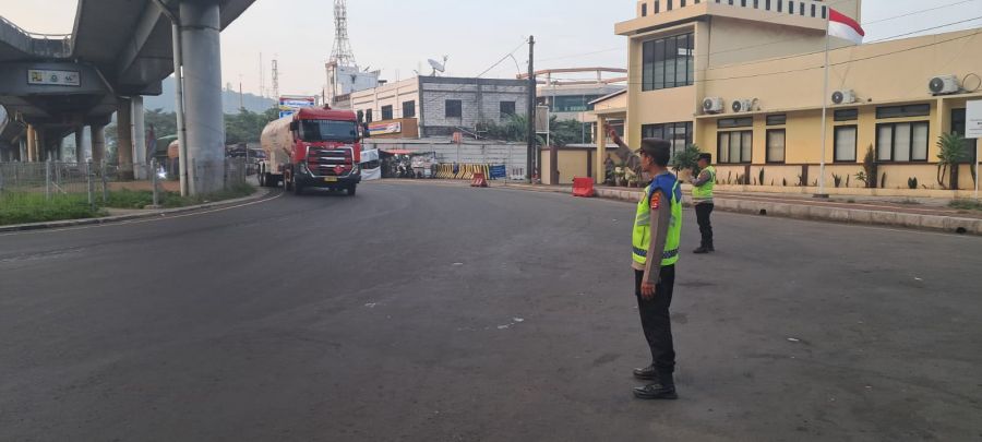 Personil Kskp Merak Melaksanakan Sispam Mako