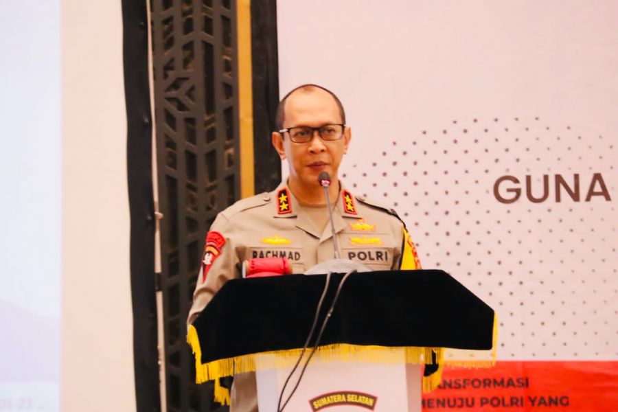 Pimpin Rakor Penyusunan Anggaran, Kapolda Sumsel: 3 Hal Prinsip Pengelolaa keuangan Polri