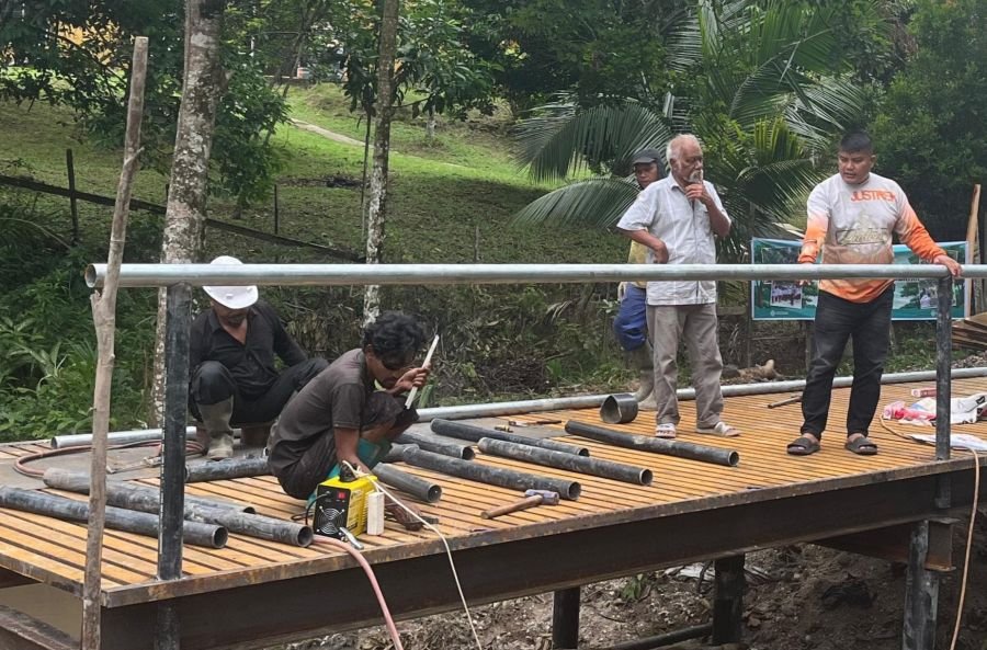 Polda Riau Bangun 39 Jembatan, Buka Akses Harapan Warga Pedesaan