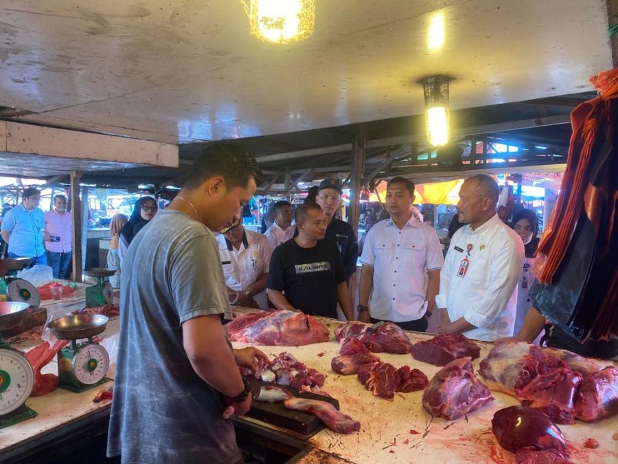 Polda Riau dan Dinas Perdagangan Pastikan Stok Pangan Masih Stabil Jelang Pemilu