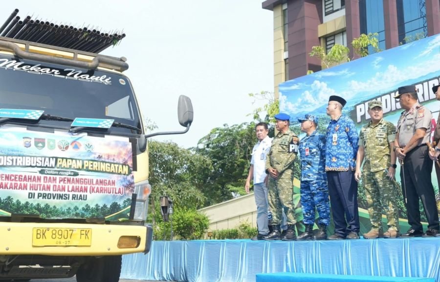 Polda Riau Pasang 260 Plang Karhutla di 12 Kabupaten, Sudah Ada 65 Jadi Tersangka