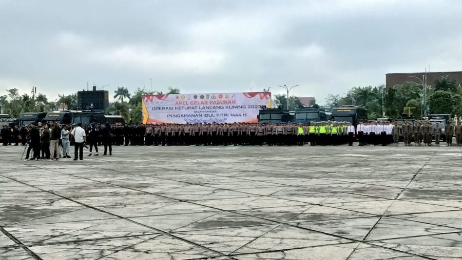 Polda Riau Siapkan 3.107 Personel Pengamanan Arus Mudik Idul Fitri