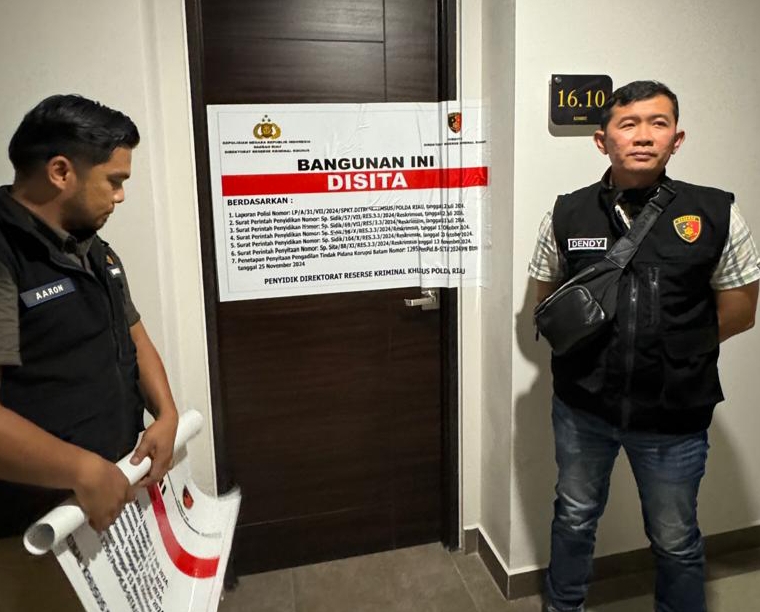Polda Riau Sita 4 Apartemen Mewah di Batam, Perkara Dugaan Korupsi SPPD Fiktif