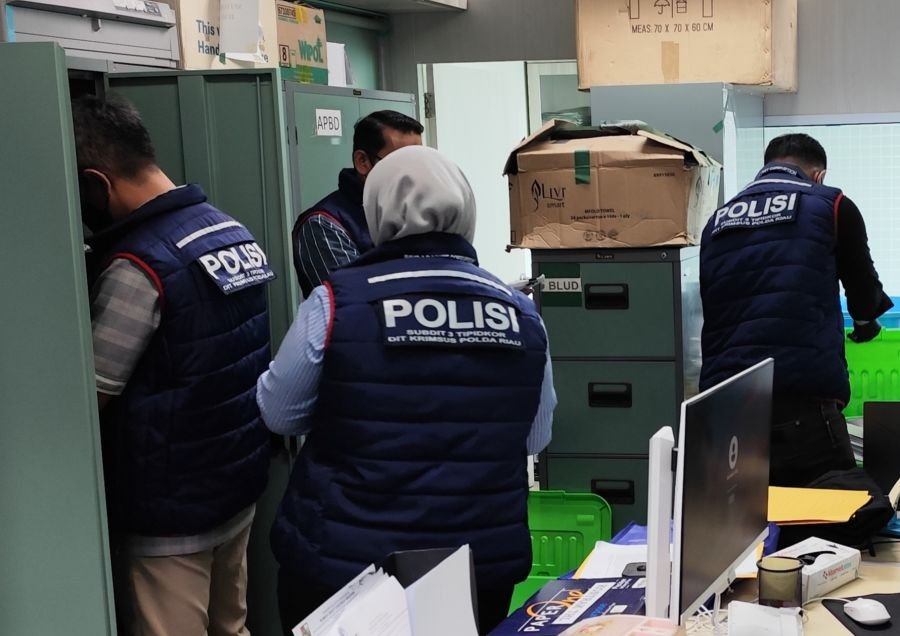 Polda Riau Sita Dokumen Penting, Terkait Penyidikan Korupsi Anggaran RSD Madani