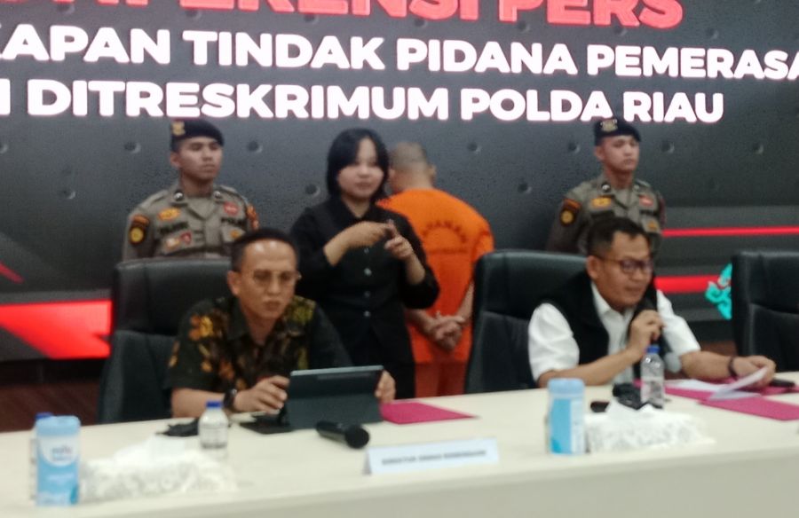 Polda Riau Tangkap Ketua Ormas PETIR, Diduga Peras PT Ciliandra Perkasa Hingga 5 Miliar