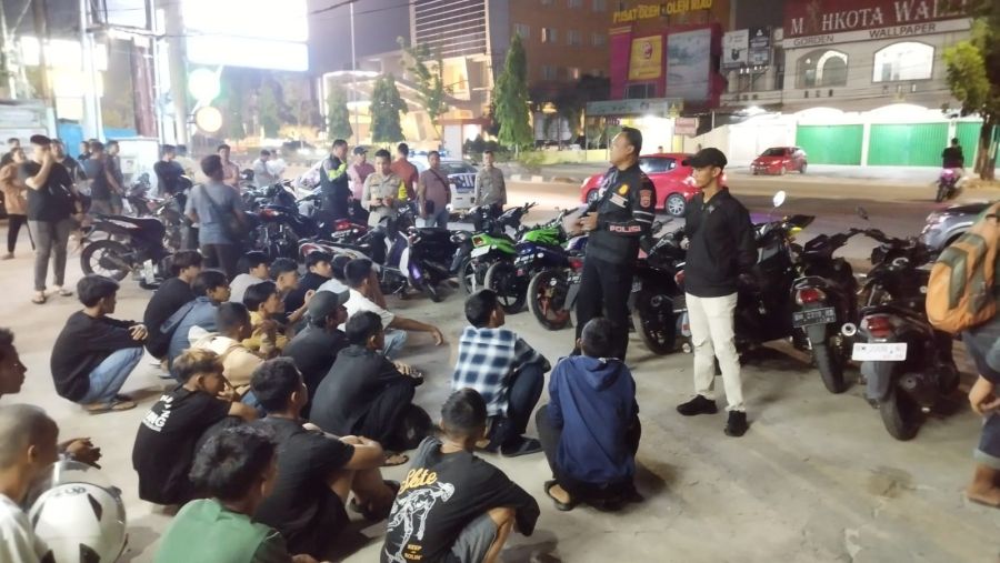 Polisi Kembali Amankan Puluhan Sepeda Motor Terlibat Aksi Balap Liar
