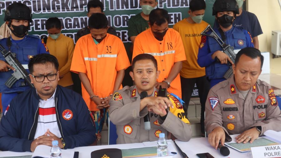 Polres Bengkalis Ungkap Perkara Perdagangan Orang ke Malaysia