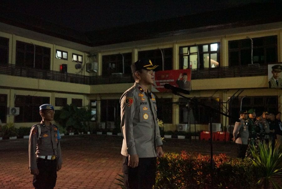 Polres Cilegon Gelar Patroli Bersama Masyarakat Menjaga Negeri