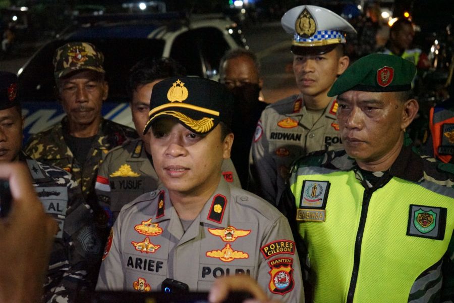 Polres Cilegon Gelar Patroli Bersama Masyarakat Menjaga Negeri