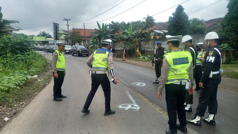 Polres Muara Enim Berhasil Amankan Pelaku Diduga Tabrak Lari Akibatkan Meninggalnya Babinsa 04/GM