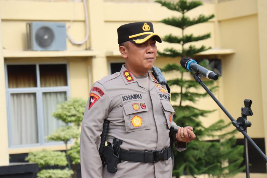 Polres PALI Gelar Apel BKO dari Polda Sumsel Dalam Ops Mantab Brata Musi 2024