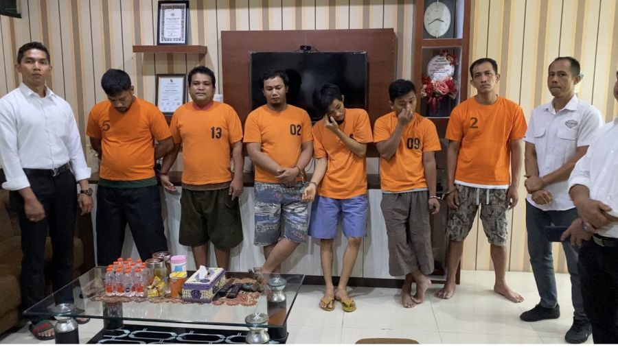 Polresta Pekanbaru Tangkap Bandar Narkoba dan 5 Orang Pengedar