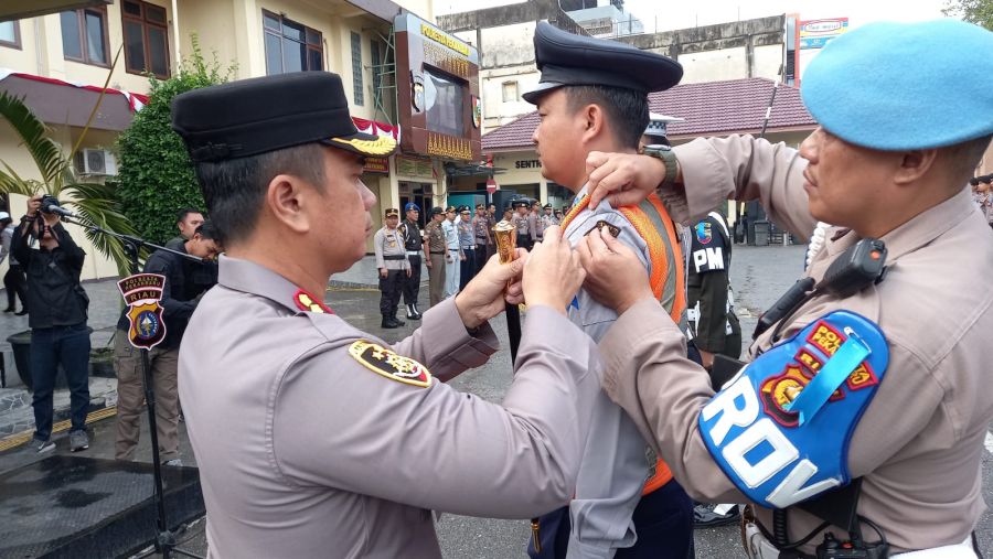 Polresta Pekanbaru Terjunkan 90 Personil Selama 14 Hari Digelarnya Operasi Patuh 2023