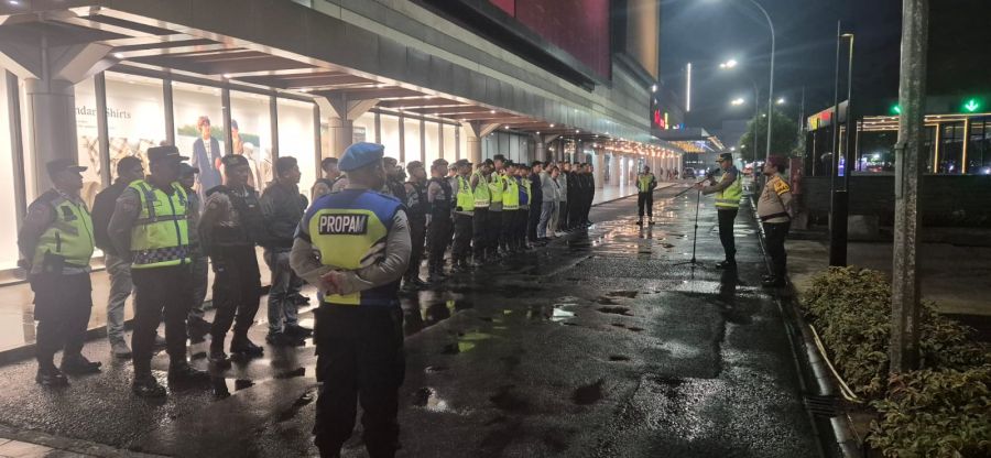 Polresta Tangerang Gelar Patroli Skala Besar Bersama Polsek Jajaran, Pastikan Keamanan Masyarakat