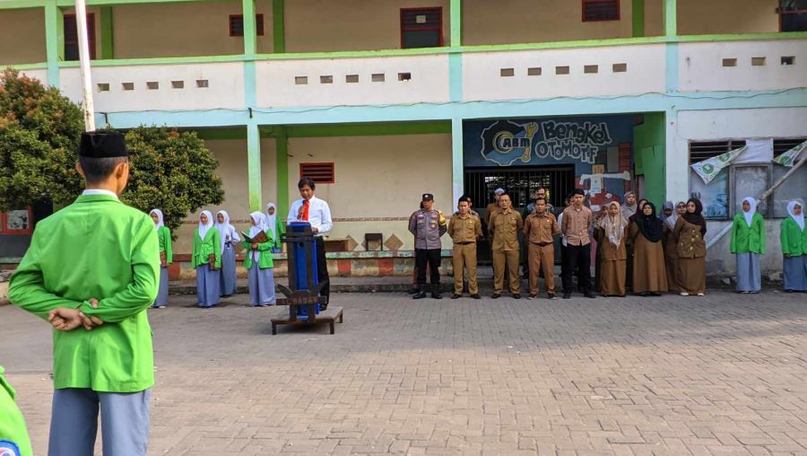Polsek Balaraja Gandeng SMK Al-Badar untuk Ciptakan Sekolah Aman dan Tertib