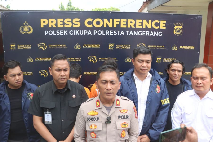 Polsek Cikupa Amankan Dua Pelaku Curanmor, Ternyata Sudah 10 Kali Beraksi