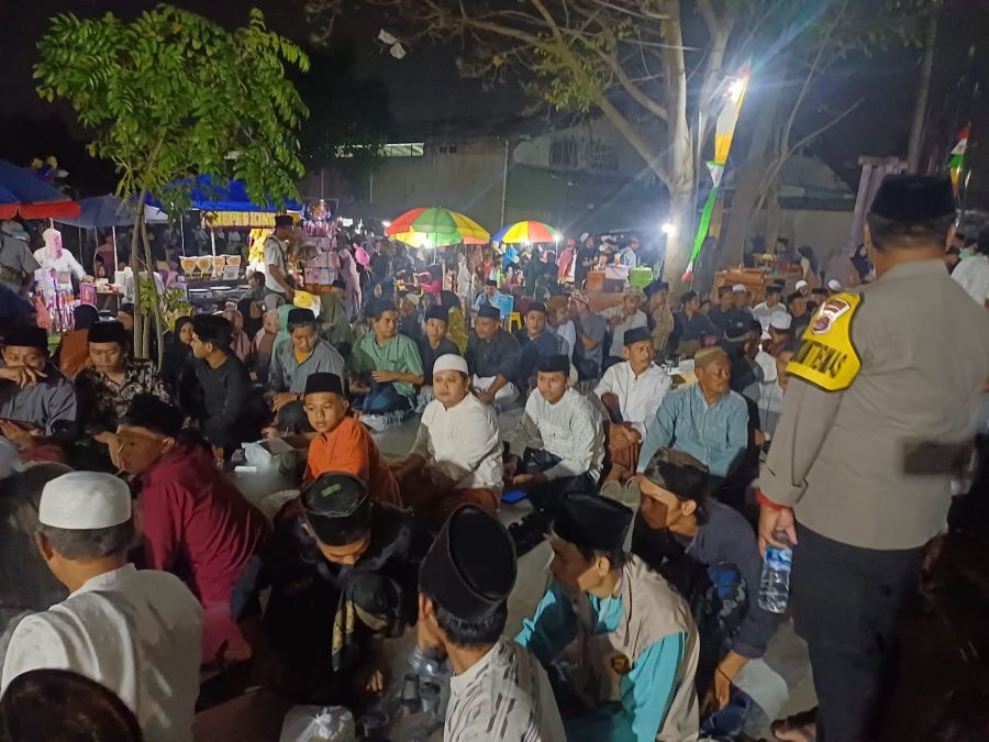 Polsek Cikupa Amankan Peringatan Maulid Nabi SAW dan Haul Akbar ke-20 Kesepuhan Talaga-Talagasari