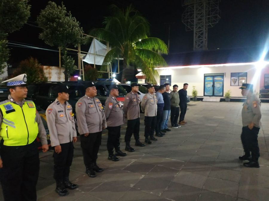 Polsek Cikupa Gelar Apel Operasi Cipkon, Jaga Keamanan dan Ketertiban