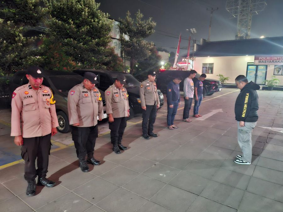 Polsek Cikupa Gelar Apel Ops Cipkon dan Patroli Mobile Antisipasi Gangguan Kamtibmas