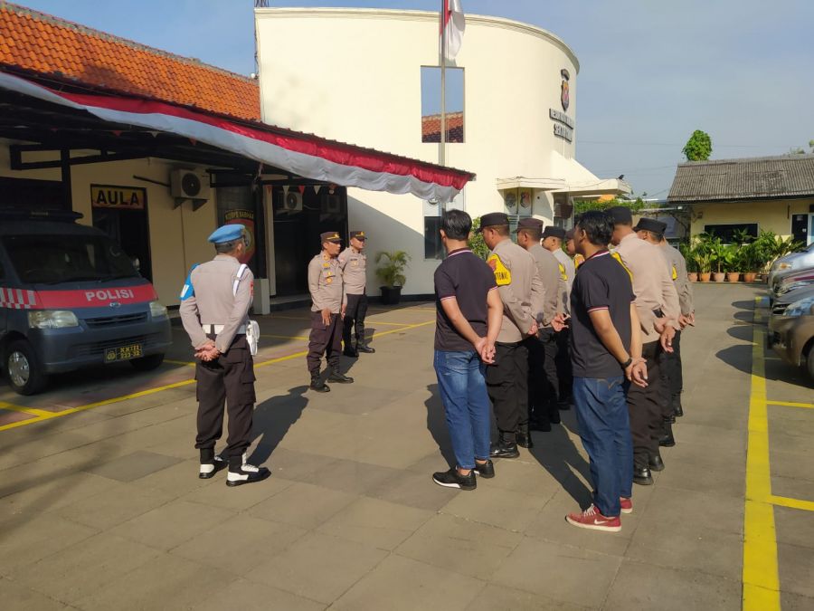 Polsek Cikupa Gelar Apel Pagi, Tingkatkan Kedisiplinan dan Kesiapan Personel