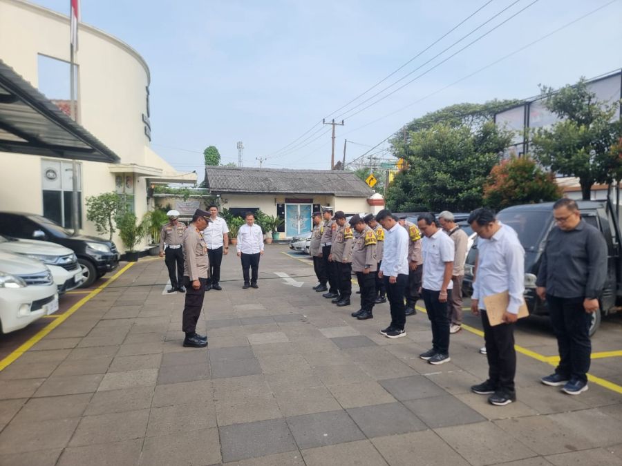 Polsek Cikupa Gelar Apel Pagi, Tingkatkan Disiplin dan Sinergi Personel