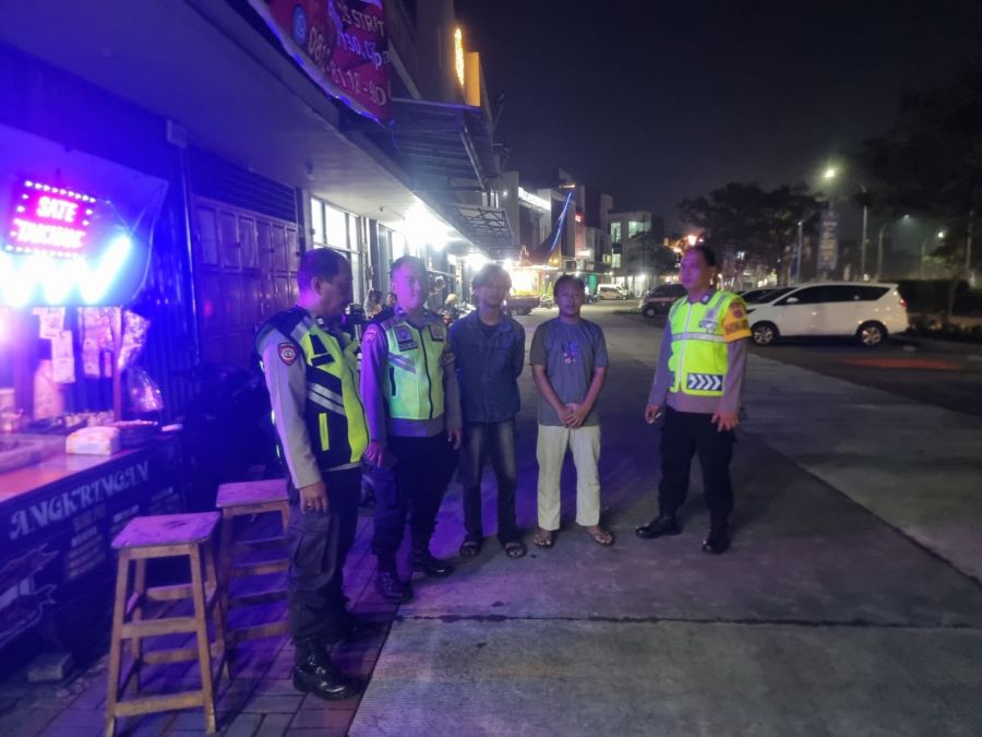 Polsek Cikupa Gelar Ops Cipkon, Antisipasi 3C dan Gangguan Kamtibmas di Wilayah Hukum Cikupa