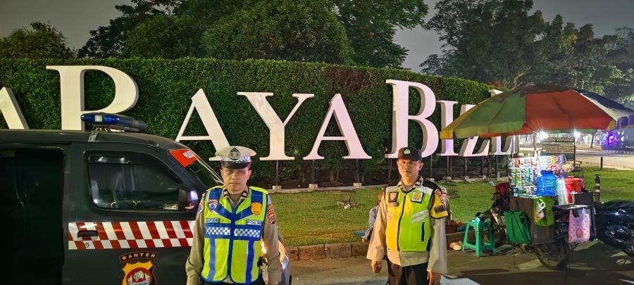 Polsek Cikupa Gelar Ops Cipkon KRYD, IPDA Syaiful Pimpin Patroli Mobile Malam Hari
