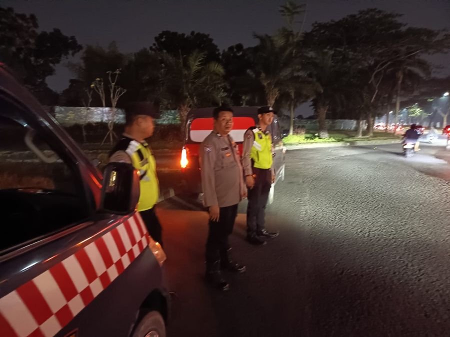Polsek Cikupa Gelar Ops Cipkon KRYD, Patroli Mobile Sasar Avenue hingga Jalan Raya Serang