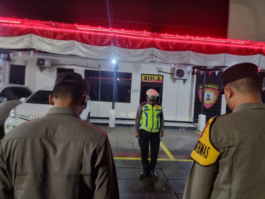 Polsek Cikupa Gelar Ops Cipkon Malam Hari Antisipasi Gangguan Kamtibmas