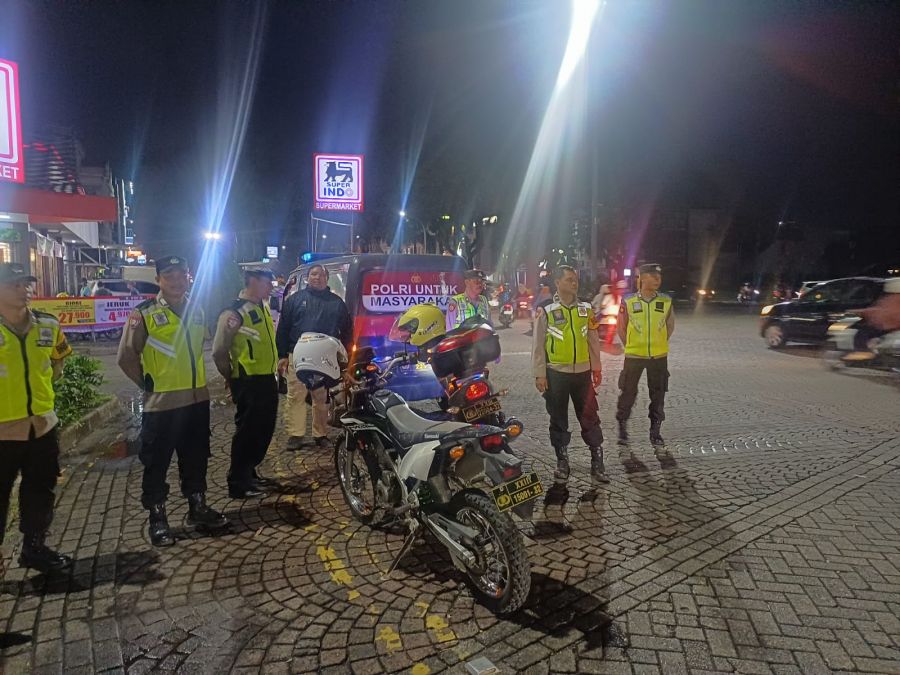 Polsek Cikupa Gelar Ops Cipkon Malam, Sasar Kawasan Rawan di Citra Raya