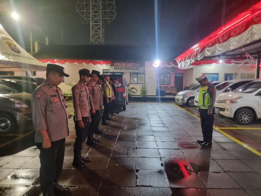 Polsek Cikupa Gelar Ops Cipkon Malam Hari Antisipasi Gangguan Kamtibmas