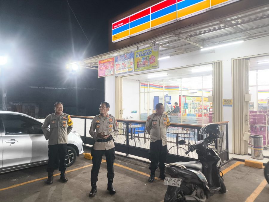 Polsek Cikupa Gelar Ops Cipkon Malam Hari, Patroli Mobile Antisipasi Gangguan Kamtibmas