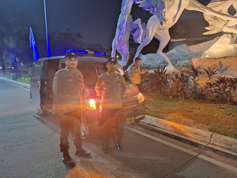 Polsek Cikupa Gelar Patroli Cipkon Malam Hari, Antisipasi Gangguan Kamtibmas