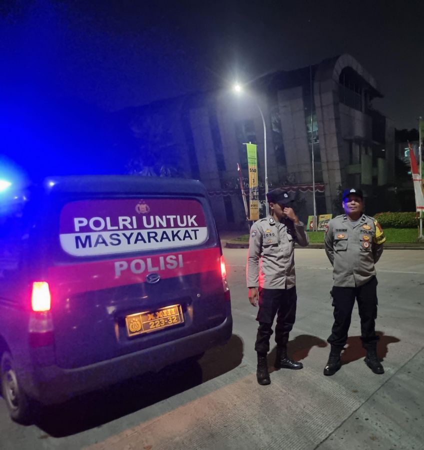 Polsek Cikupa Gelar Patroli Malam Ops Cipkon, Antisipasi Geng Motor dan Kejahatan Jalanan