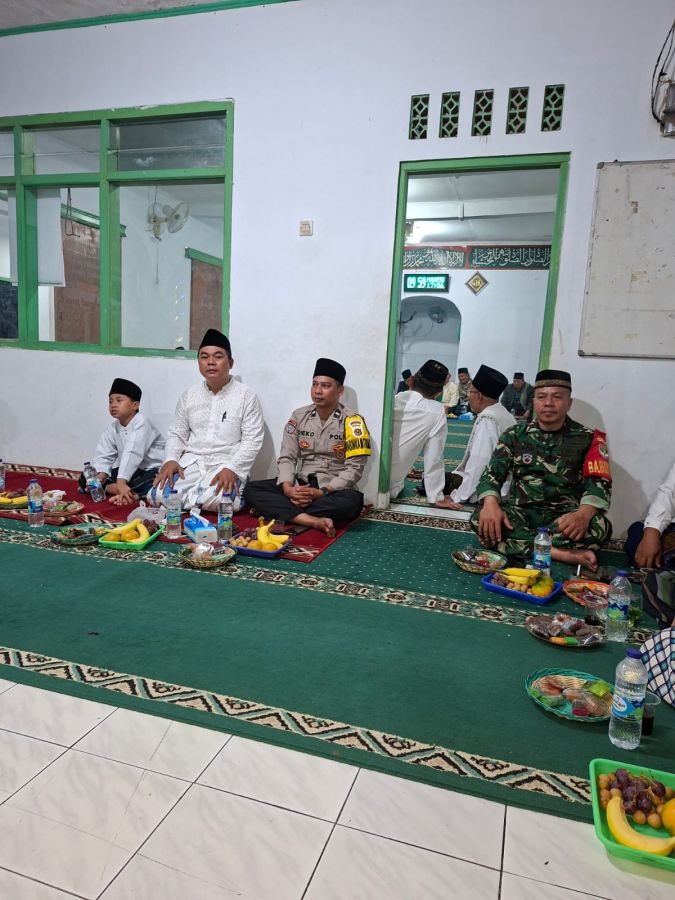 Polsek Cikupa Hadiri Peringatan Maulid Nabi Muhammad SAW di Desa Pasir Gadung