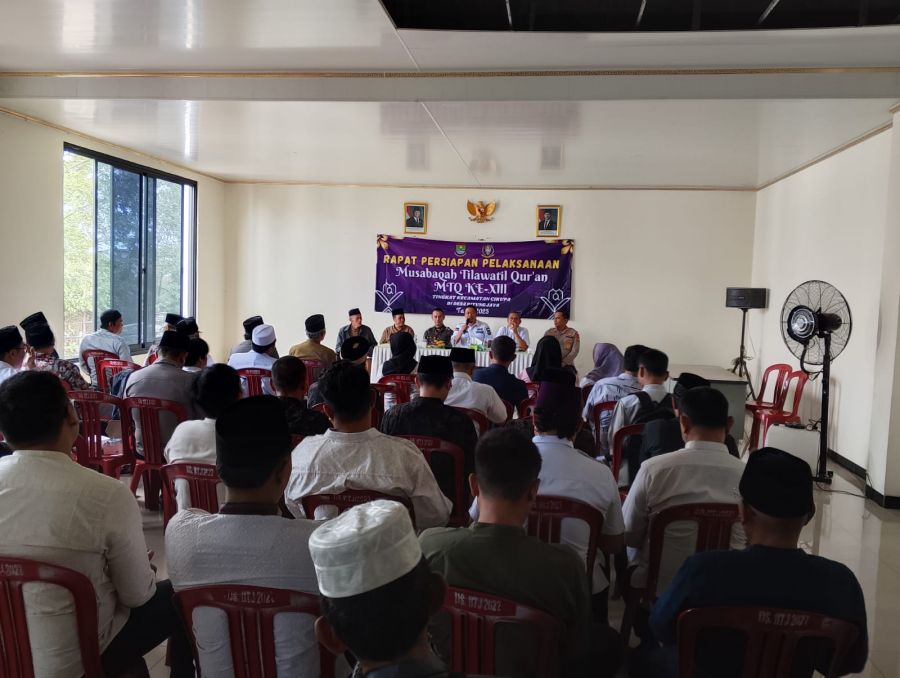 Polsek Cikupa Hadiri Rapat Persiapan MTQ ke-13 Tingkat Kecamatan Cikupa