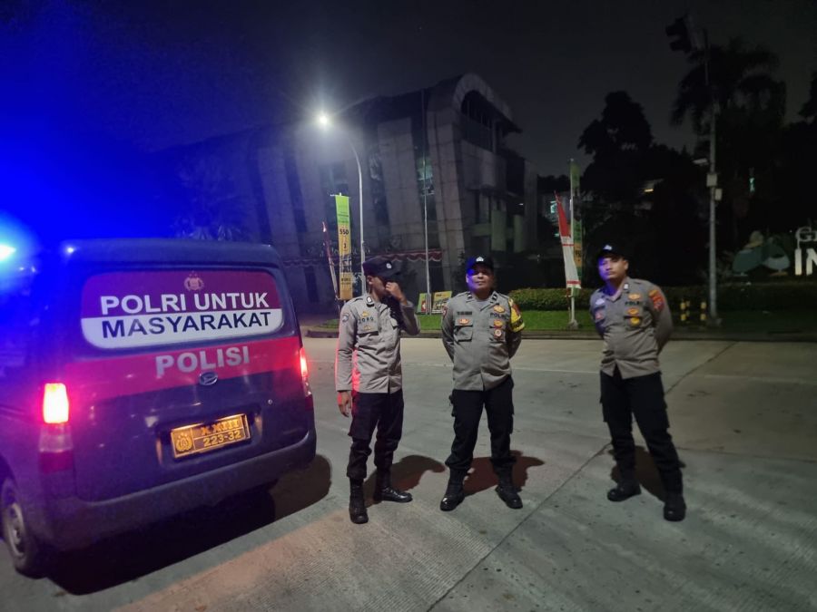 Polsek Cikupa Laksanakan Ops Cipkon Malam Hari, Patroli Sambangi Kawasan Tristate hingga Bitung Jaya