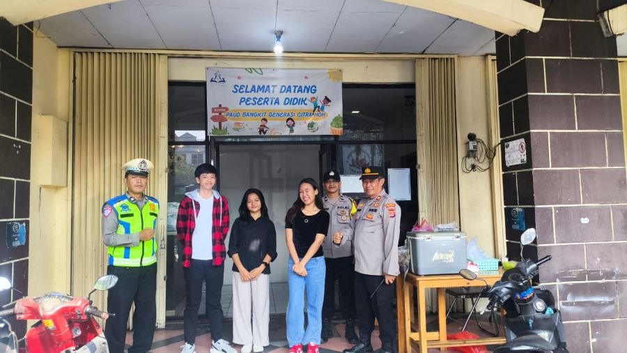 Polsek Cikupa Laksanakan Pengamanan Ibadah Minggu Kasih, Wujudkan Rasa Aman dan Toleransi Beragama