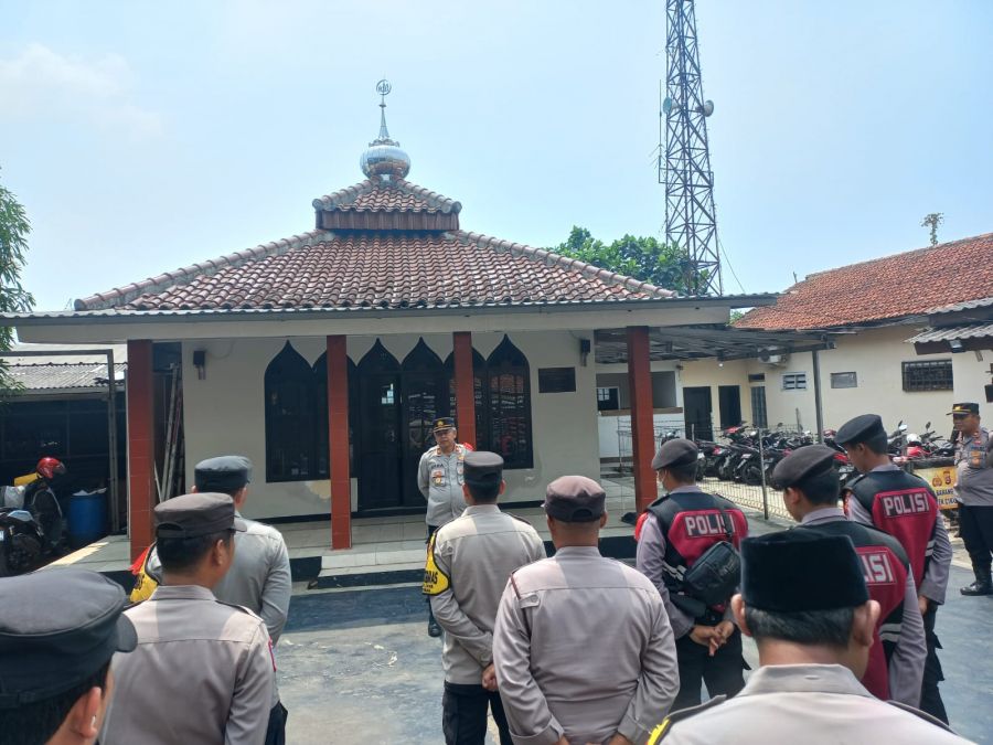 Polsek Cikupa Siapkan 53 Personel untuk Amankan Kampanye Tatap Muka